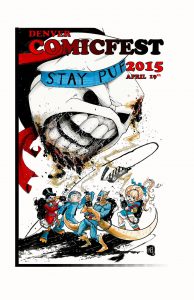 Nate Hammel ComicFest 2015 banner